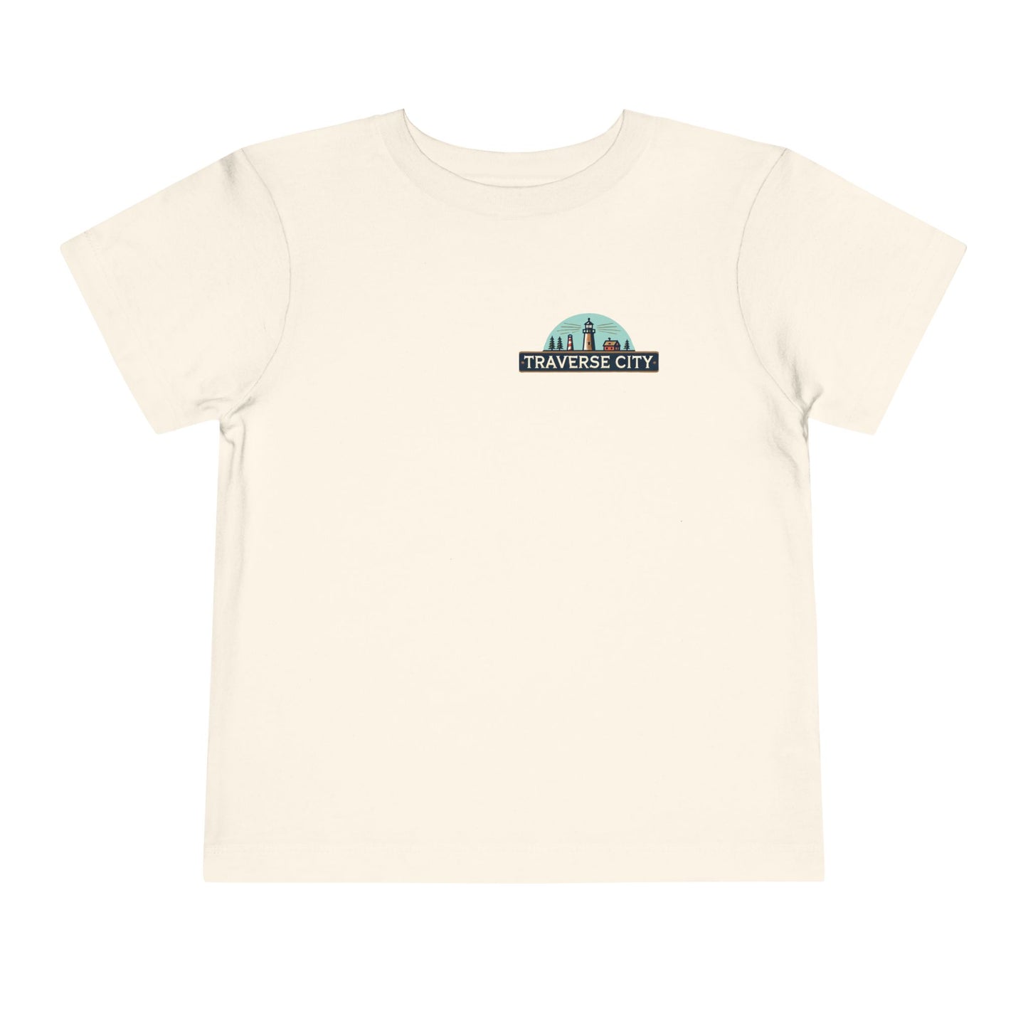 Vintage Traverse City Unisex Toddler Short Sleeve Tee
