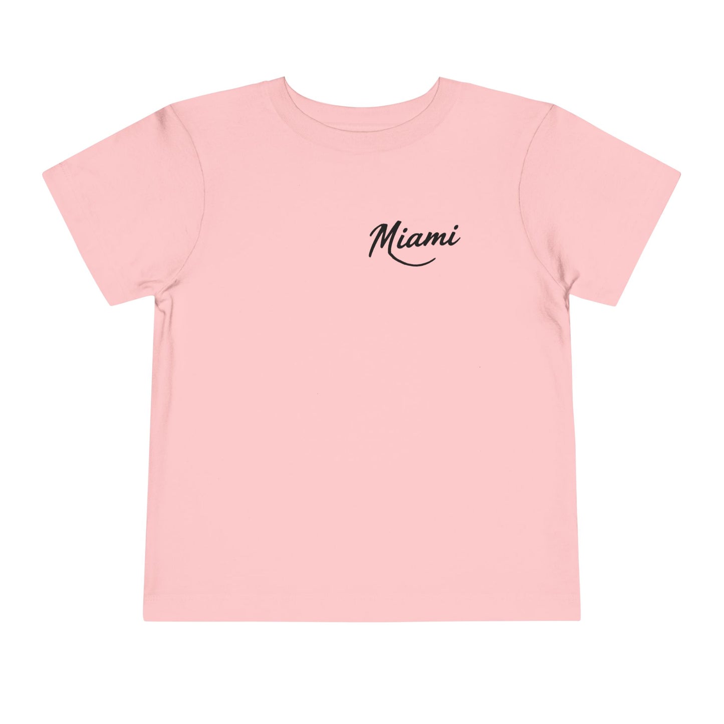 Retro Miami Unisex Toddler Short Sleeve Tee