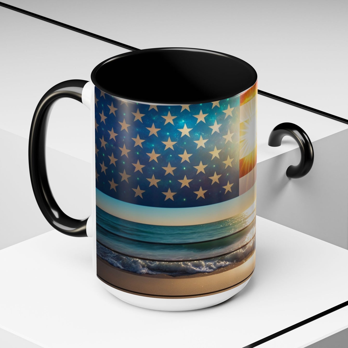 Memorial Accent Coffee Mug