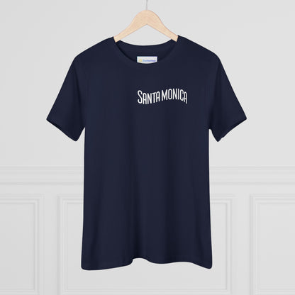 Vibrant Santa Monica Women's Cotton Tee