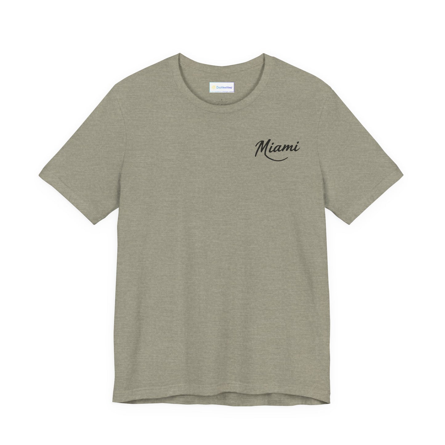 Retro Miami Unisex Jersey Short Sleeve Tee