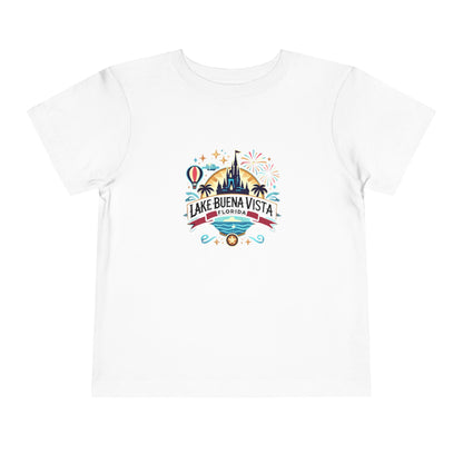 Adventurous Lake Buena Vista Unisex Toddler Short Sleeve Tee