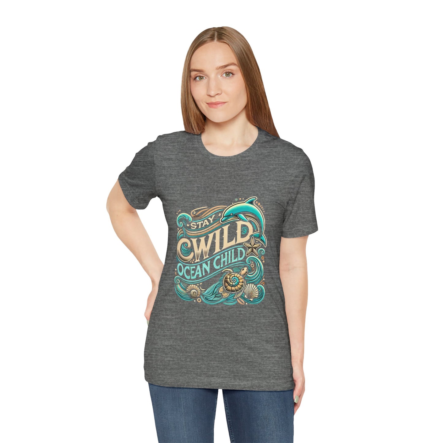 Stay Wild, Ocean Child Short Sleeve Tee