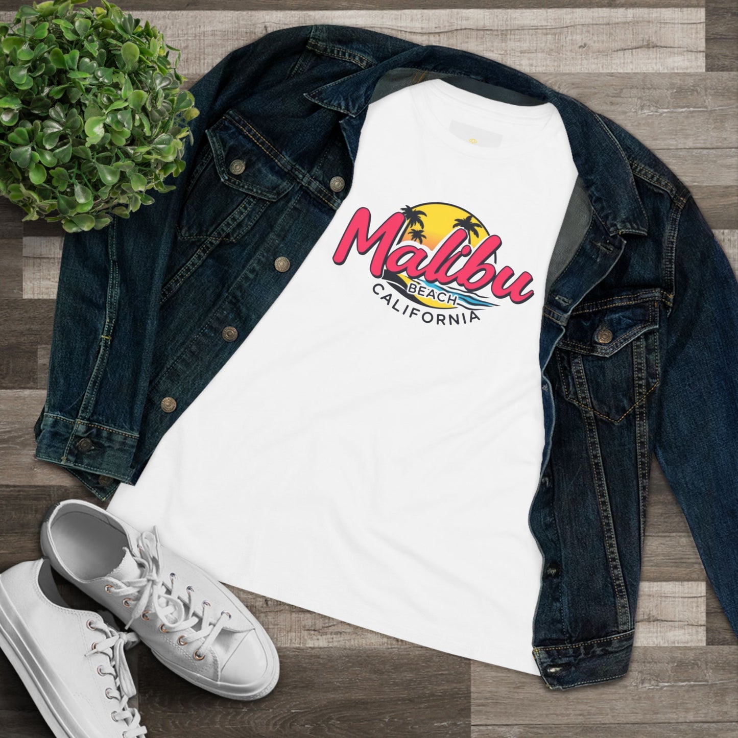 Retro Malibu Women's Cotton Tee