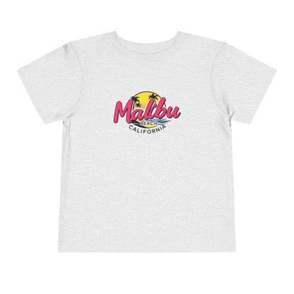 Retro Malibu Unisex Toddler Short Sleeve Tee