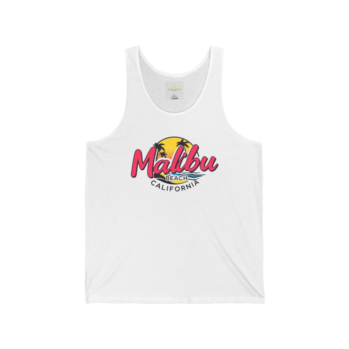 Retro Malibu Unisex Jersey Tank