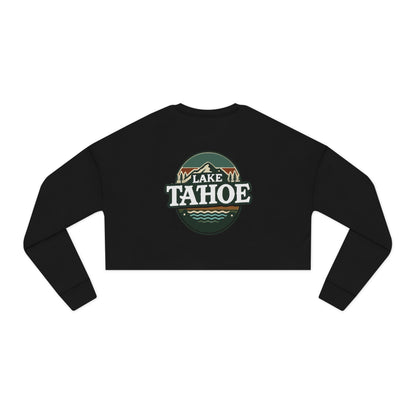 Vintage Lake Tahoe Women's Cropped Sweatshirt