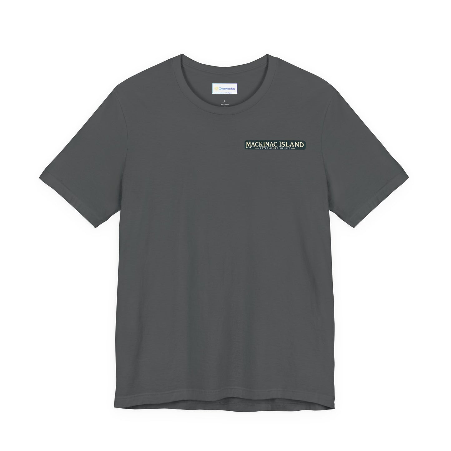 Vintage Mackinac Island Unisex Jersey Short Sleeve Tee