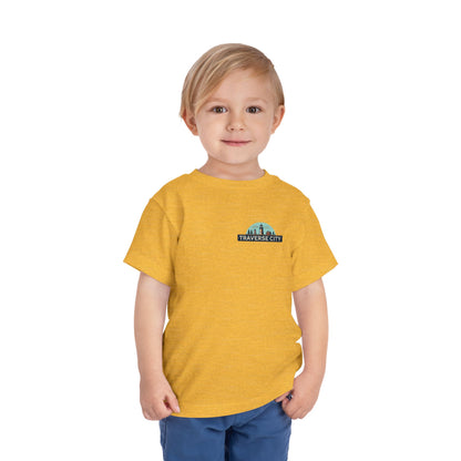 Vintage Traverse City Unisex Toddler Short Sleeve Tee
