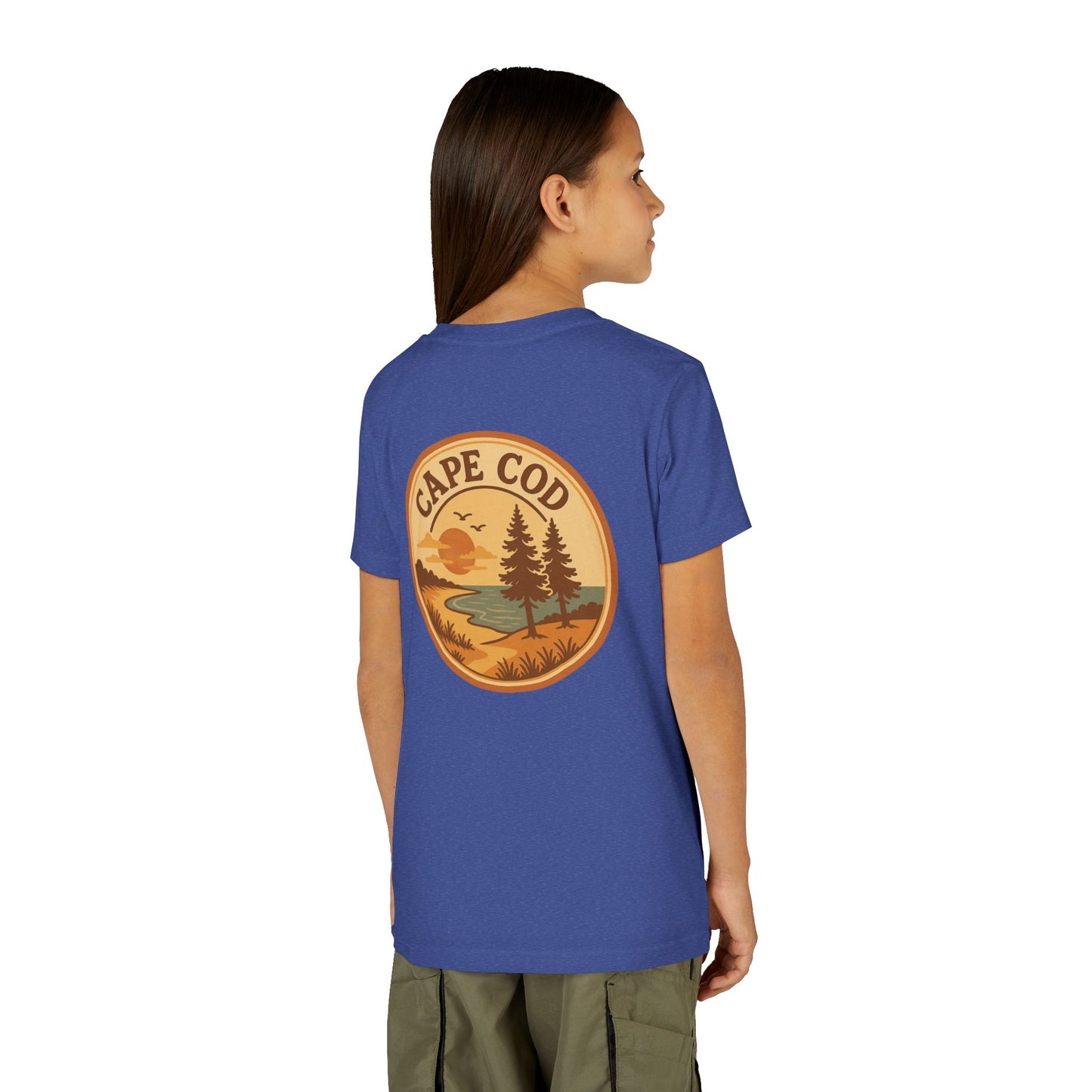 Rustic Cape Cod Unisex Youth Short Sleeve Tee