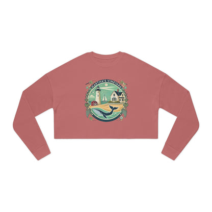 Vintage Martha's Vineyard Women's Cropped Sweatshirt