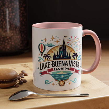 Adventurous Lake Buena Vista Accent Coffee Mug