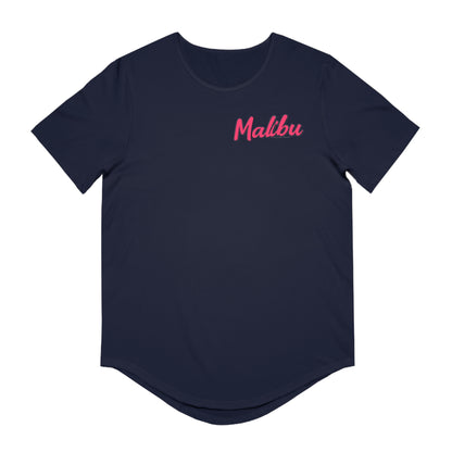 Retro Malibu Men's Jersey Curved Hem Tee