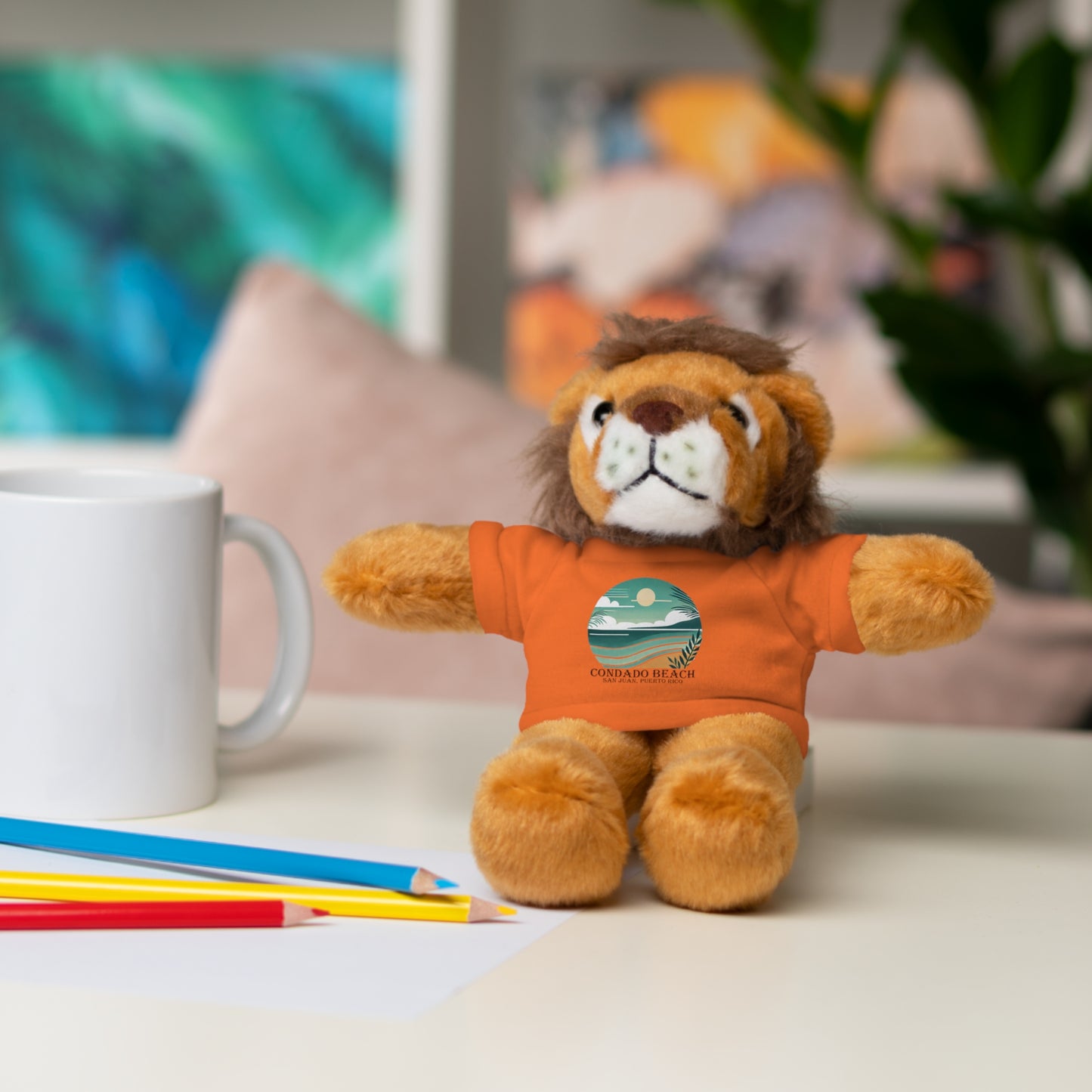 Coastal Vibes Condado Beach Stuffed Animals with Tee