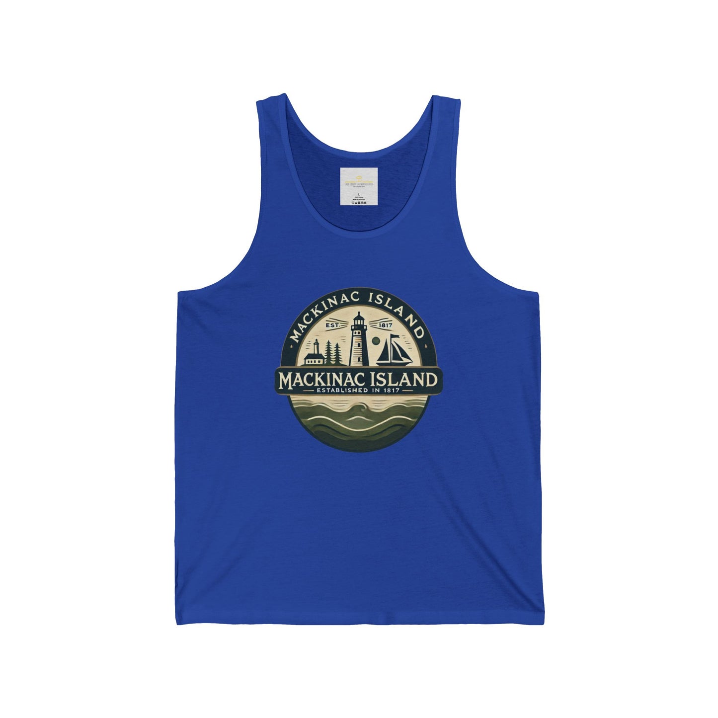 Vintage Mackinac Island Unisex Jersey Tank