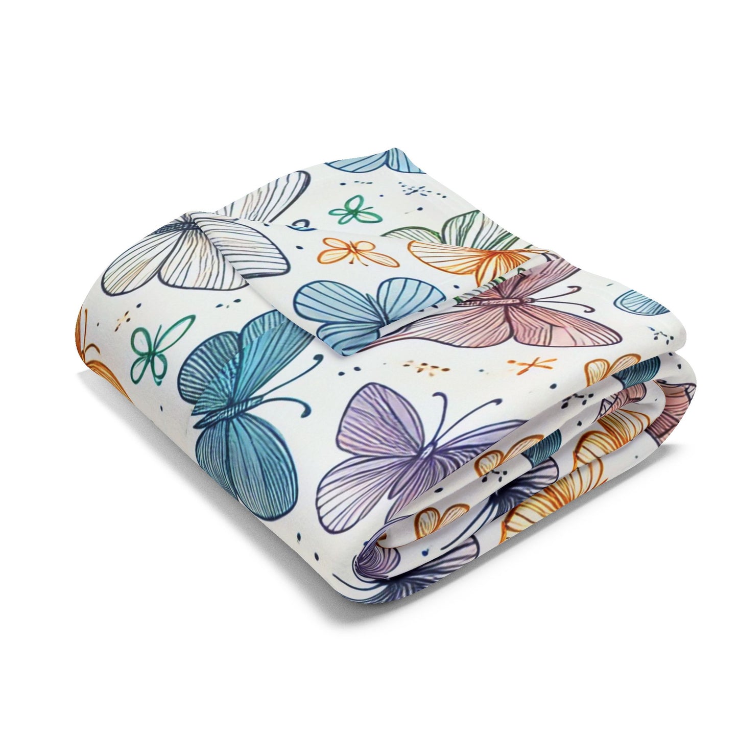 Butterflies Arctic Fleece Blanket