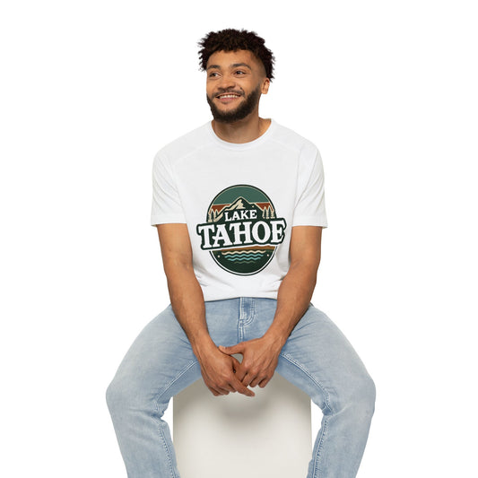 Vintage Lake Tahoe Men's Raglan T-Shirt