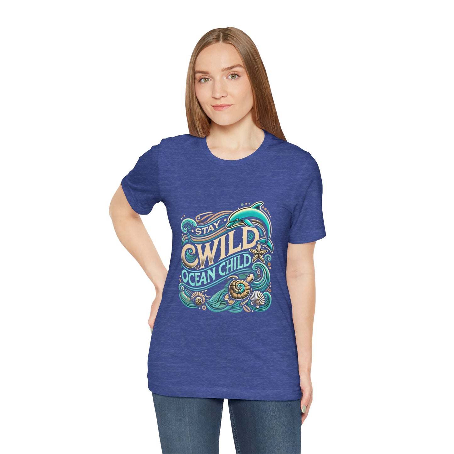 Stay Wild, Ocean Child Short Sleeve Tee