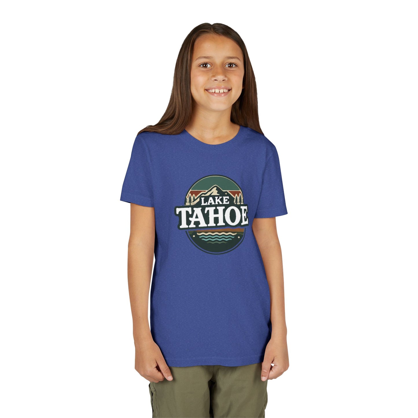 Vintage Lake Tahoe Unisex Youth Short Sleeve Tee