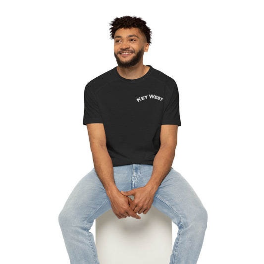 Vibrant Key West Men's Raglan T-Shirt