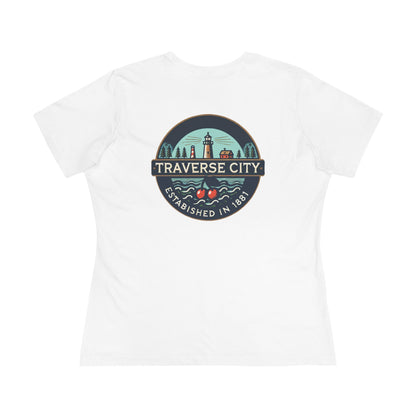 Vintage Traverse City Women's Cotton Tee