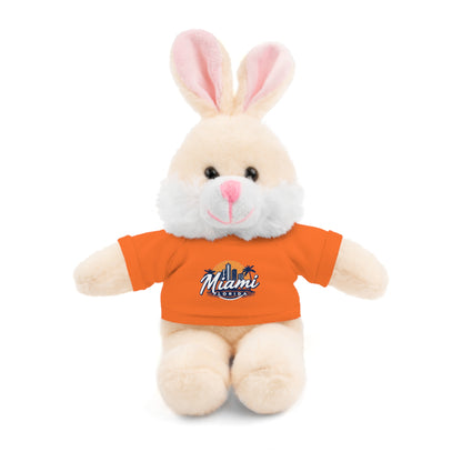 Retro Miami Stuffed Animals with Tee