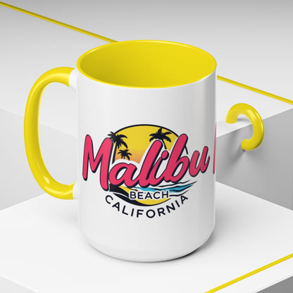 Retro Malibu Accent Coffee Mug