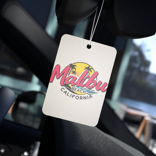 Retro Malibu Car Air Freshener