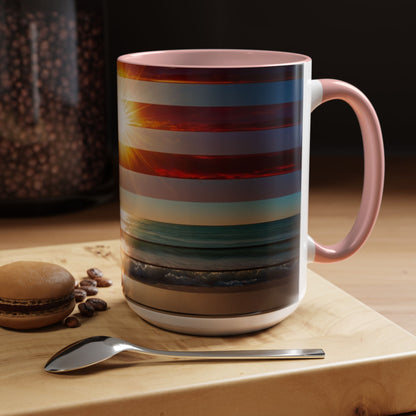 Memorial Accent Coffee Mug