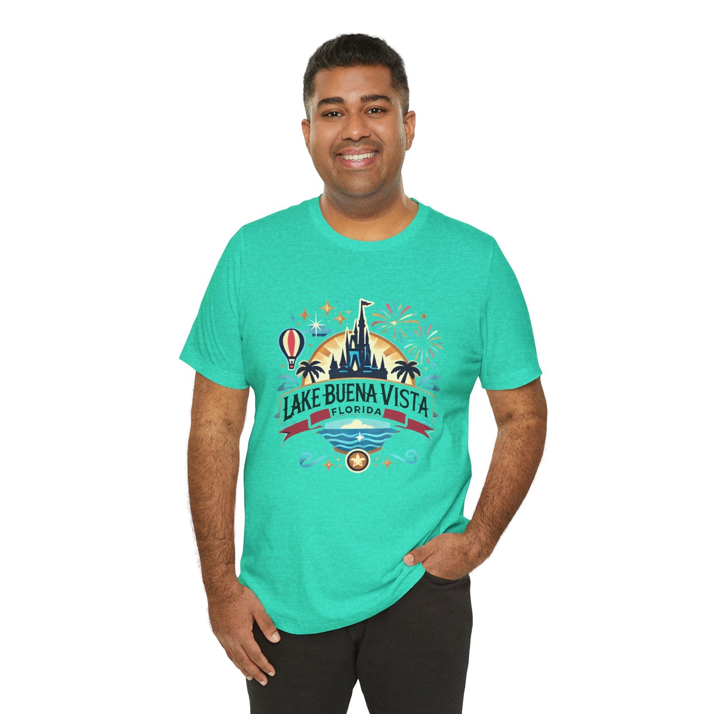 Adventurous Lake Buena Vista Unisex Jersey Short Sleeve Tee