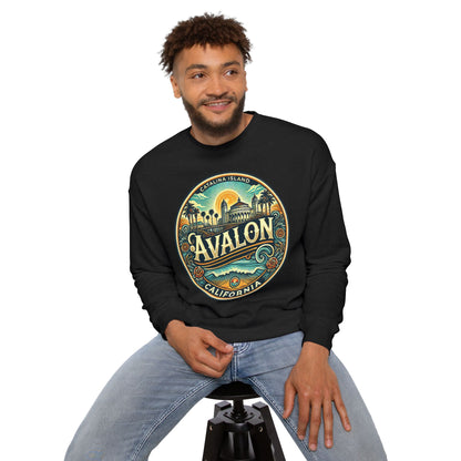 Elegant Avalon Unisex Drop Shoulder Sweatshirt