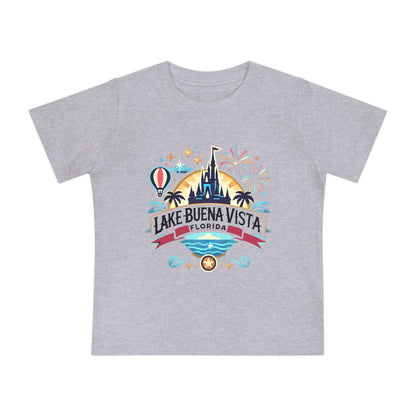 Adventurous Lake Buena Vista Unisex Baby Short Sleeve T-Shirt