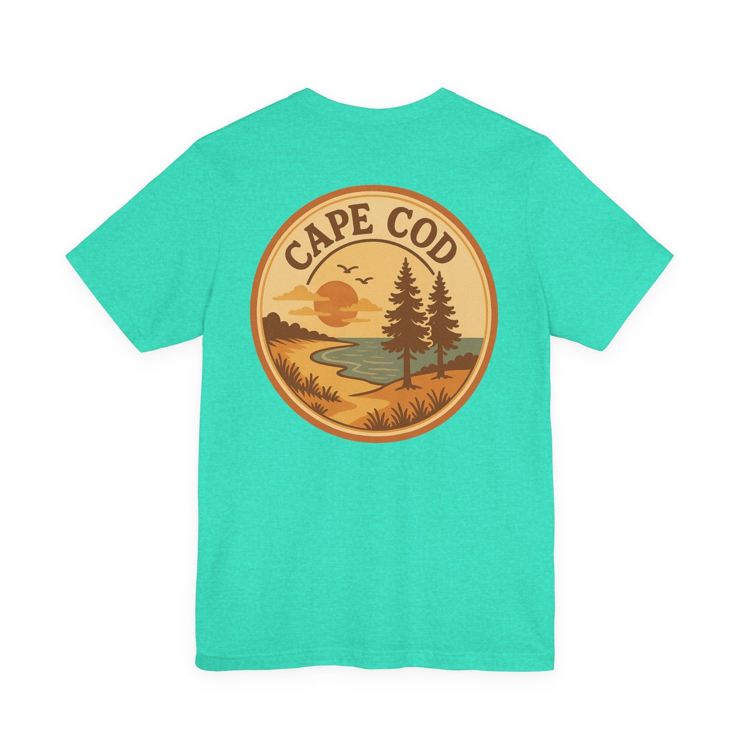 Rustic Cape Cod Unisex Jersey Short Sleeve Tee