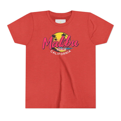 Retro Malibu Unisex Youth Short Sleeve Tee