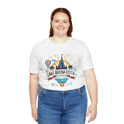 Adventurous Lake Buena Vista Unisex Jersey Short Sleeve Tee