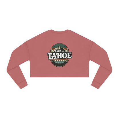 Vintage Lake Tahoe Women's Cropped Sweatshirt