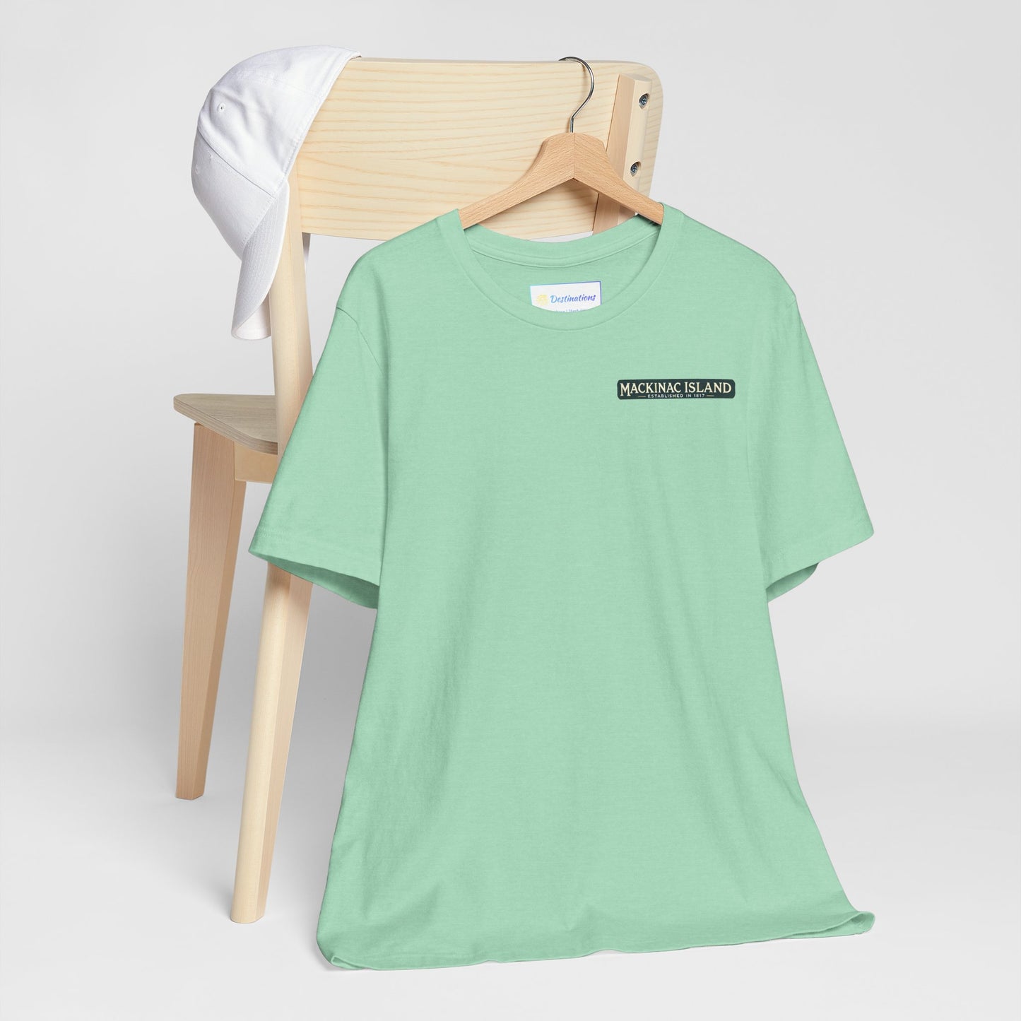 Vintage Mackinac Island Unisex Jersey Short Sleeve Tee