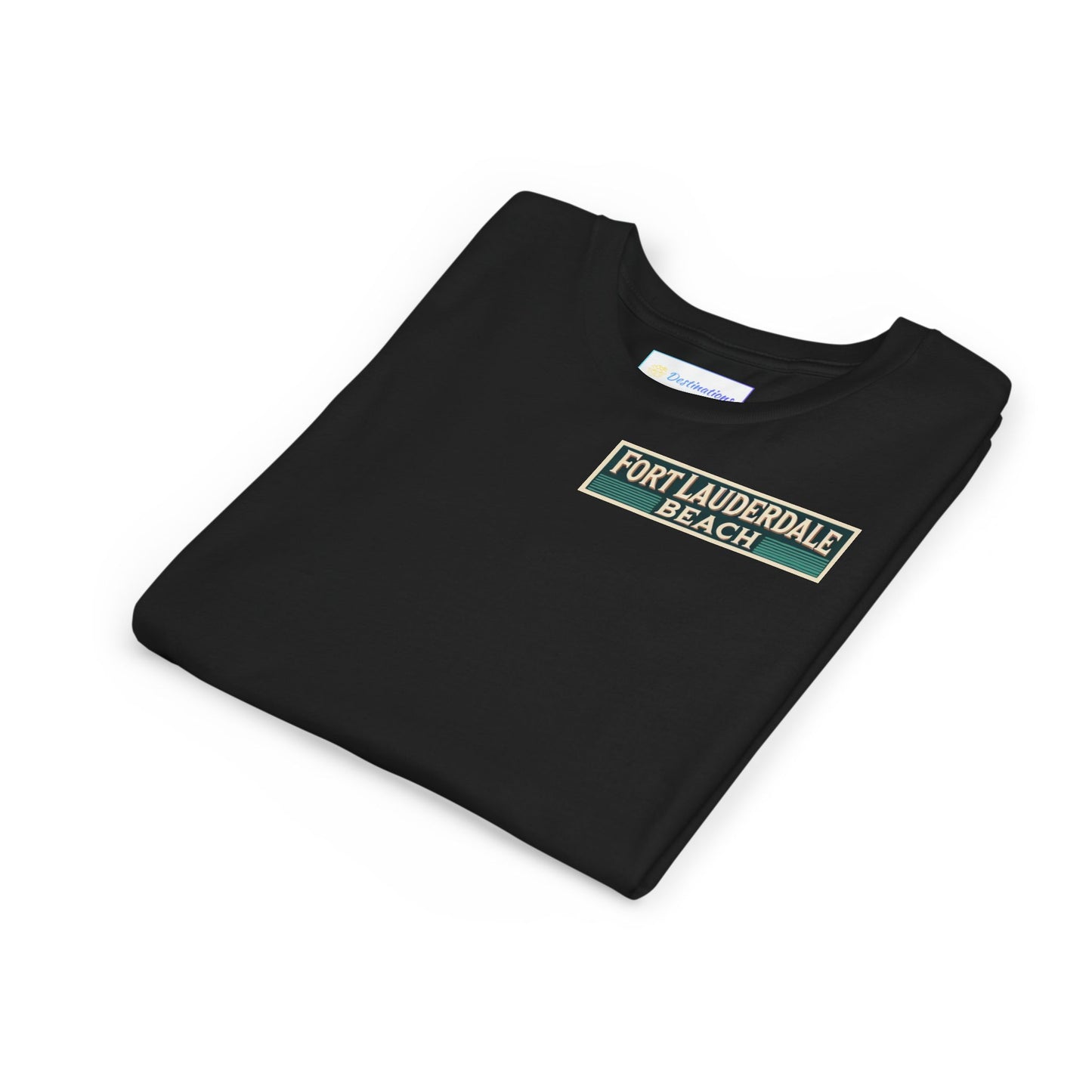 Vintage Fort Lauderdale Unisex Youth Short Sleeve Tee