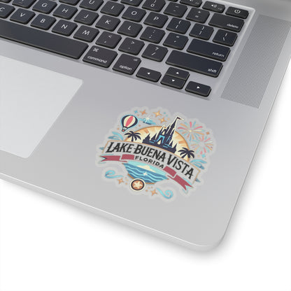 Adventurous Lake Buena Vista Kiss-Cut Sticker