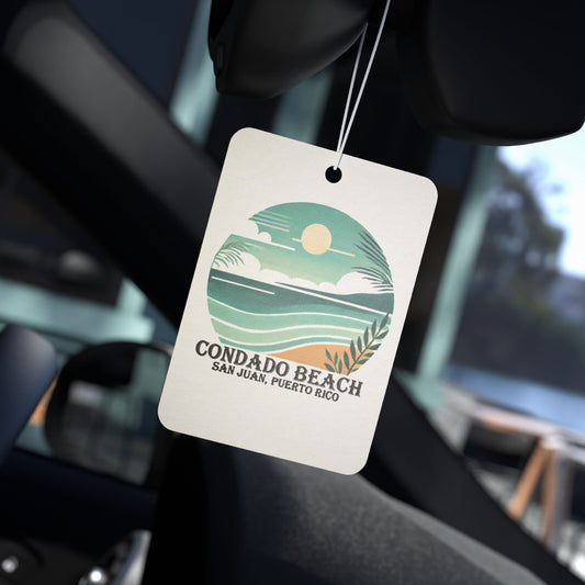 Coastal Vibes Condado Beach Car Air Freshener