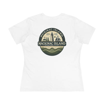 Vintage Mackinac Island Women's Cotton Tee