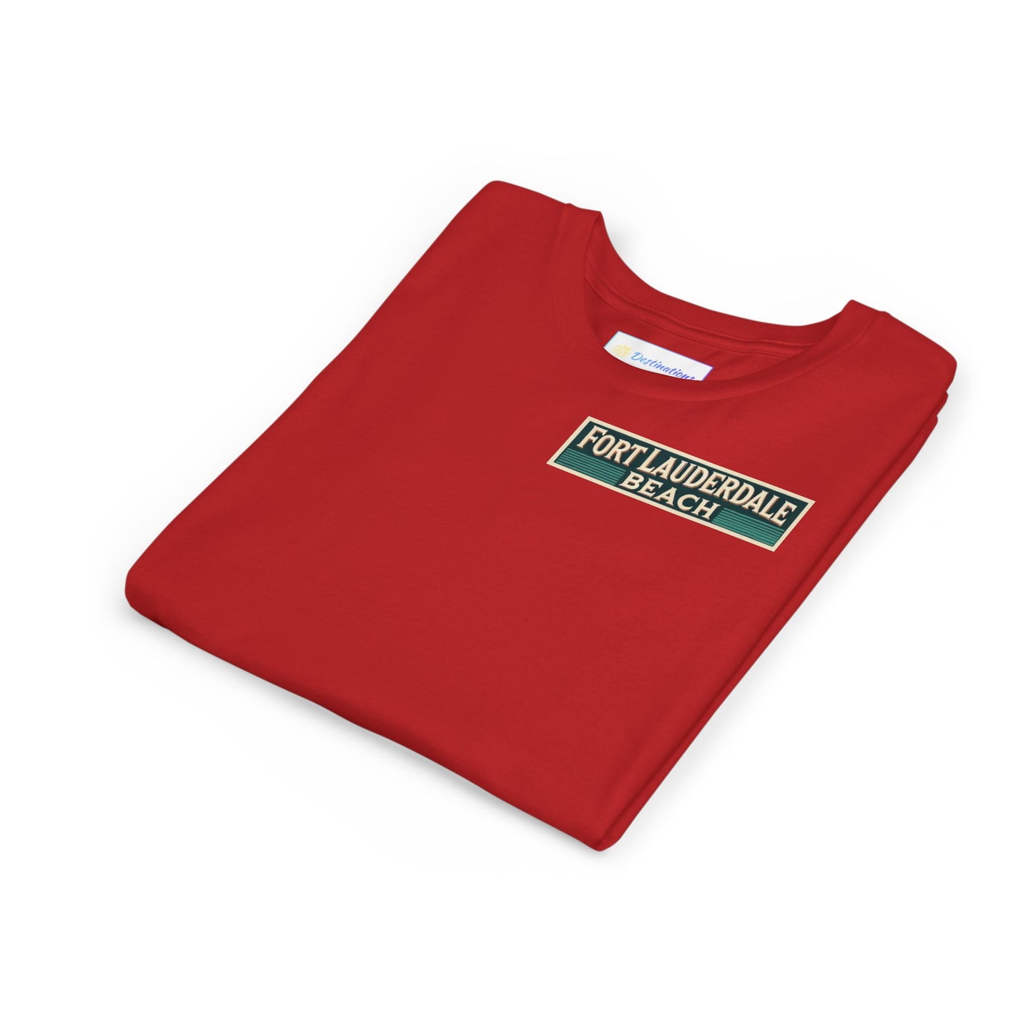 Vintage Fort Lauderdale Unisex Youth Short Sleeve Tee
