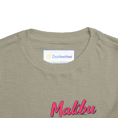 Retro Malibu Unisex Toddler Short Sleeve Tee