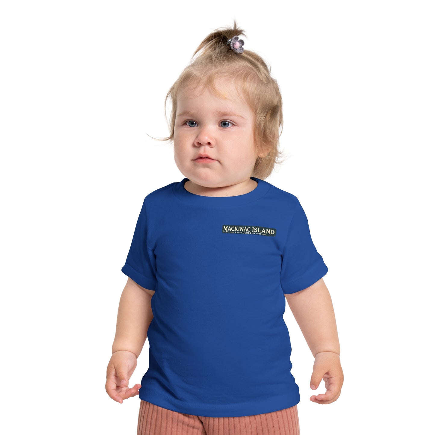 Vintage Mackinac Island Unisex Baby Short Sleeve T-Shirt