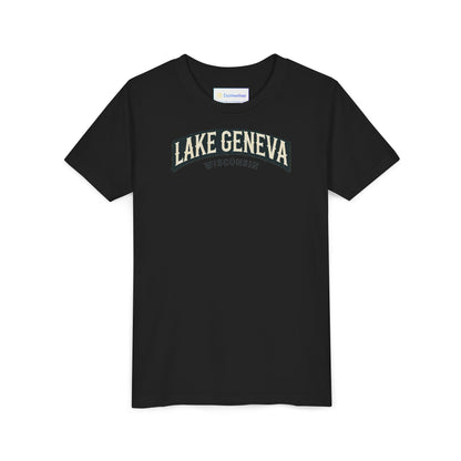 Vintage Lake Geneva Unisex Youth Short Sleeve Tee