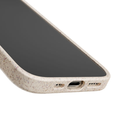 Red Hearts Print MagSafe Biodegradable Phone Case
