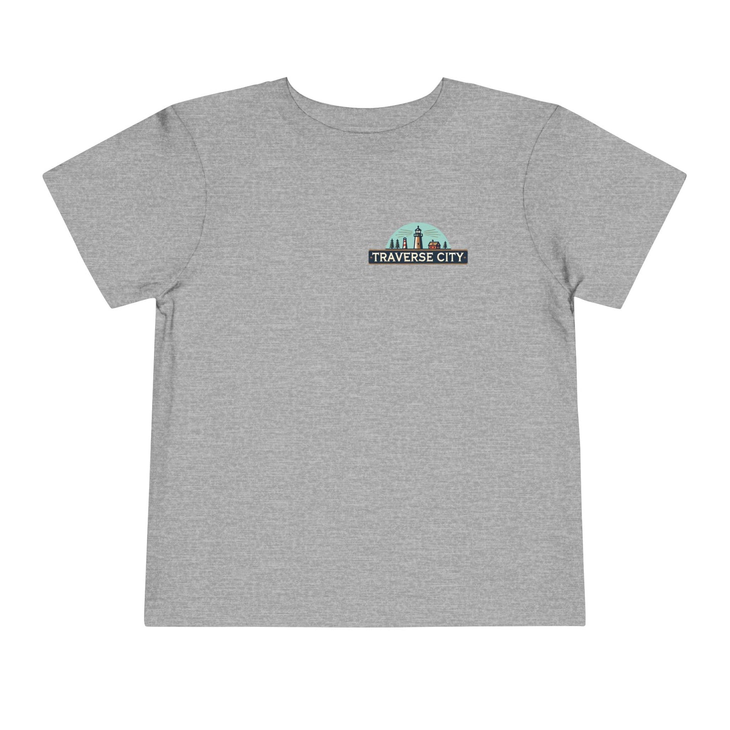 Vintage Traverse City Unisex Toddler Short Sleeve Tee