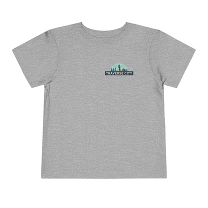 Vintage Traverse City Unisex Toddler Short Sleeve Tee