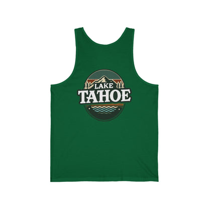 Vintage Lake Tahoe Unisex Jersey Tank