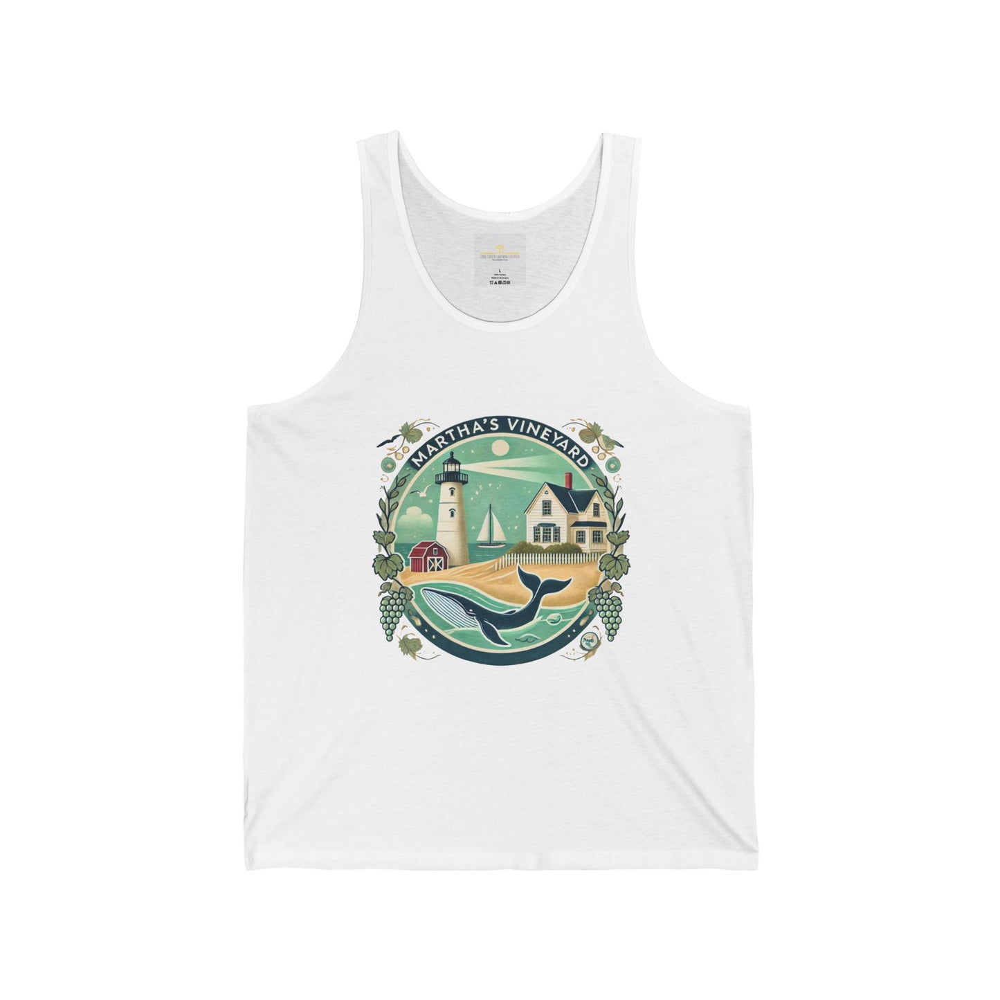 Vintage Martha's Vineyard Unisex Jersey Tank